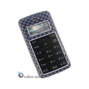  Solid Plastic Phone Design Case Cover Purple Checker Fiber 