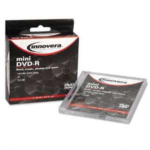  Innovera  8cm Minidisk DVD R, 1.4GB, 4x, with Jewel Case 
