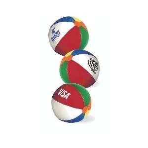  MINIBALL    6 Multi color Beach Ball: Sports & Outdoors