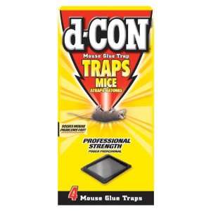 CON 78642 4 Count Mouse Glue Traps 4 Pack (Case of 12):  