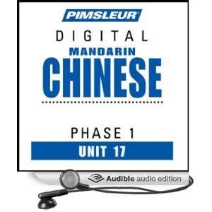 Chinese (Man) Phase 1, Unit 17 Learn to Speak and Understand Mandarin 