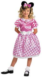 Child Small Girls Clubhouse Pink Minnie Mouse Classic    