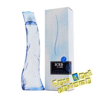 ICED BY CAFE  3.4 EDT PERFUME WOMEN  NEW IN BOX   