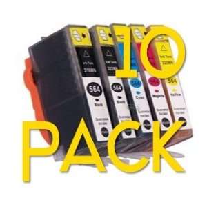  10 pack HP 564 / 564 XL Compatible Ink Combo Office 