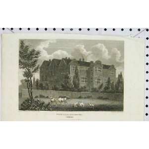   1819 View Wyer Hall Edmonton Middlesex England Print