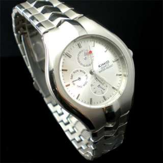 Brand New Elegant Stainless Steel Mens Wrist Watch  
