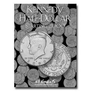  Kennedy Half Dollar Folder Starting 2000 [Hardcover] H.E 