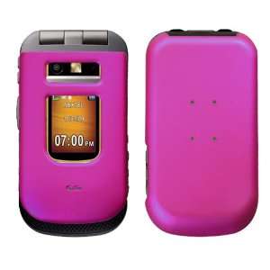 MOTOROLA: i680 (Brute), Titanium Solid Hot Pink Phone Protector Cover