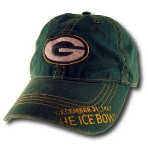   Mens Green Bay Packers Trucker Style Ice Bowl Hat: Sports & Outdoors