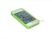 1x Green + 1x Orange Bumper Case Cover For iPhone 4 4G  