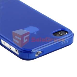 PRIVACY FILM+CASE+CHARGER+CORD for iPhone 4 4S 4G 4GS G  