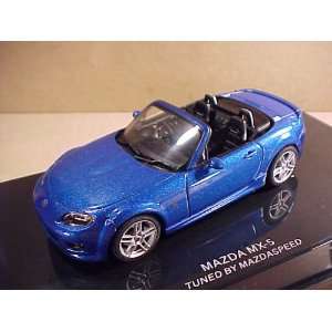  Mazda MX 5 Mazdaspeed Winning Blue 1/43 Diecast Model Car 