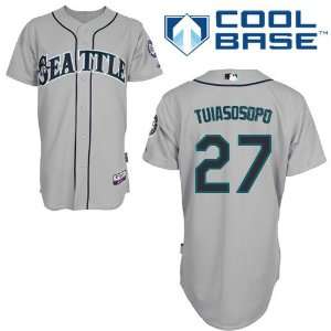 Matt Tuiasosopo Seattle Mariners Authentic Road Cool Base Jersey By 