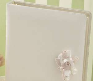 Beverly Clark Amour White or Ivory Wedding Memory Book  