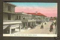 KINGSTON, Jamaica ~ Commercial Street Scene ~ c. 1910s  