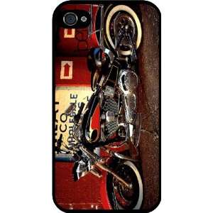 Davidson Motorcycle Design Black Hard Case Cover for Apple iPhone® 4 