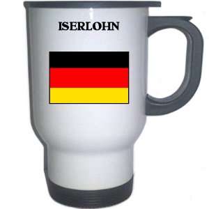  Germany   ISERLOHN White Stainless Steel Mug Everything 