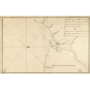  1700s map of Dominican Republic, Santo Domingo