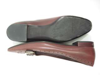 JIL SANDER Bronze Perforated Flats Shoes Sz. 39.5 / 9.5  