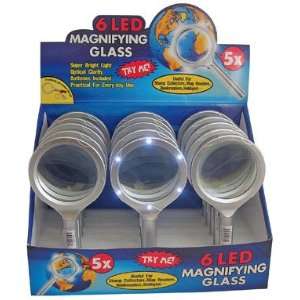  6 LED MAGNIFYING GLASS