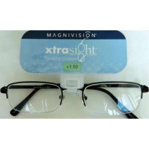  Magnivision Xtrasight Reading Glasses, Harrison, +1.50 