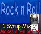 ROCK n ROLL BLUE Snow Cone/SHAVED ICE Flavor SYRUP MIX