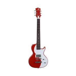  Luna Neo Single Cutaway Electric Guitar, Red: Musical 