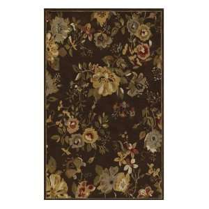 Jewel Floral Hand Tufted Wool Rug, 12 x 15  Home 