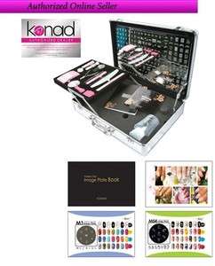Konad Nail Art Professional Case 2 + Image Plate Book  