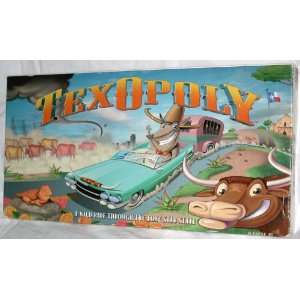  TEXOPOLY Texas Lone Star State Custom Board Game Toys 