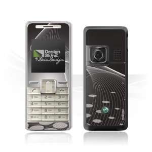  Design Skins for Sony Ericsson K200i   Black Sphere Design 
