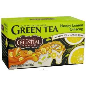  GREEN TEA,HNY LMN GINSENG 20 BAG: Health & Personal Care