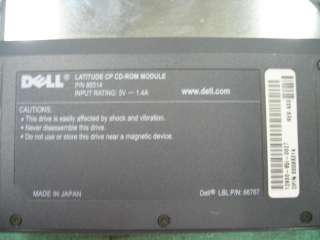 Dell Latitude CP CD ROM Laptop Module Black Bezel  