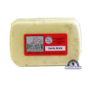Brick Cheese with Garlic by Wisconsin Cheese Mart  Grocery 