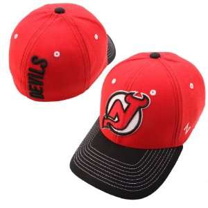 Zephyr New Jersey Devils Jumbotron Stretch Fit Hat Small:  