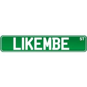  New  Likembe St .  Street Sign Instruments Kitchen 