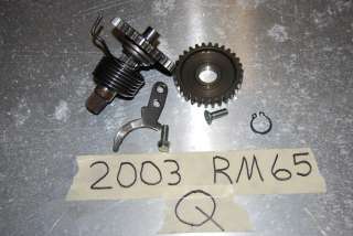KX 65 Kickstart gear shaft RM KX65 RM65 60 KX 60 Q1  