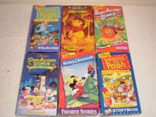 LOT of 25 Walt Disney Classics VHS Kids Video Clamshell  