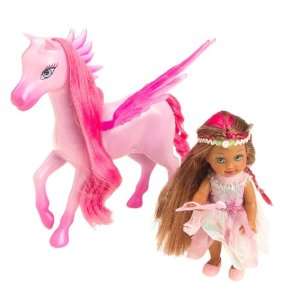   Kelly Cloud Princess and Pony Doll   Pink (Ethnic) Toys & Games