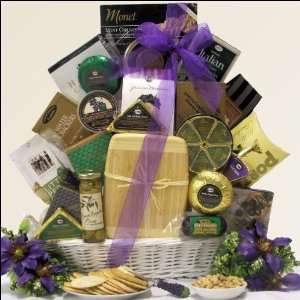 Lasting Impressions Gourmet Corporate Cheese Gift Basket  