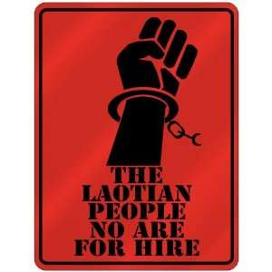  New  The Laotian People No Are For Hire  Laos Parking 