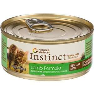   Instinct Grain Free Lamb Canned Cat Food, Case of 12: Pet Supplies