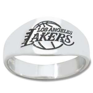  Los Angeles Lakers NBA Sterling Silver Logo Gents Enamel 