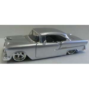   Big Time Kustoms 1955 Chevy Bel Air in Color Silver: Toys & Games