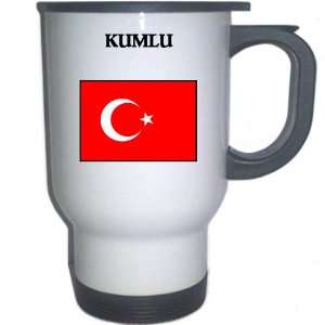  Turkey   KUMLU White Stainless Steel Mug Everything 
