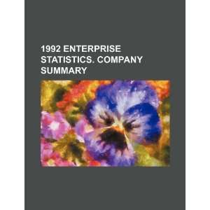  statistics. Company summary (9781234159283) U.S. Government Books