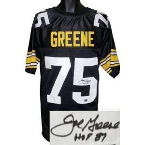   Greene Signed Pittsburgh Steelers Jersey   HOF 87: Sports Collectibles