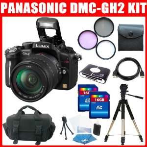  Panasonic Lumix DMC GH2 Digital Camera With Lumix G Vario 14 
