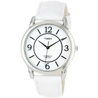   Premium Collection Sport Luxury White Strap Watch: Timex: Watches