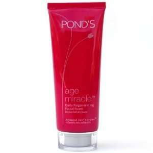  Ponds Age Miracle Daily Regenerating Facial Foam (100g 